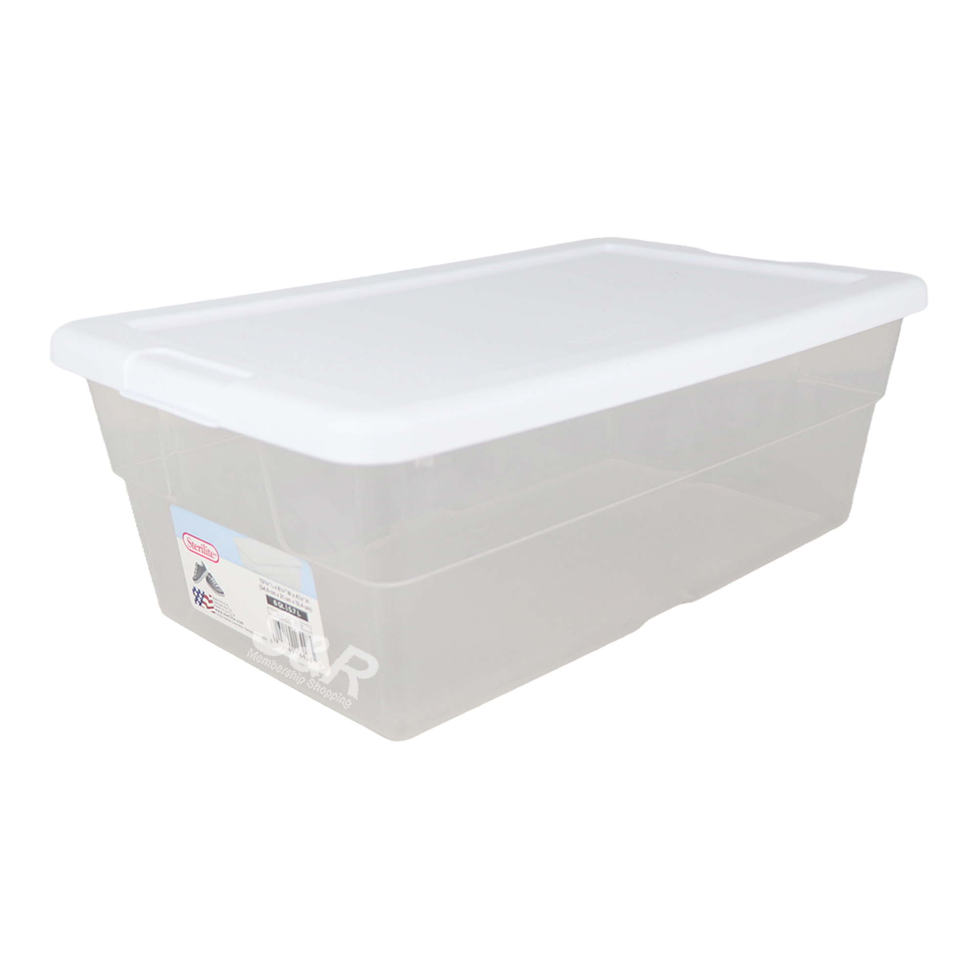 Sterilite Clear Storage Box 6qt Sterilite Clear Storage Box 6qt